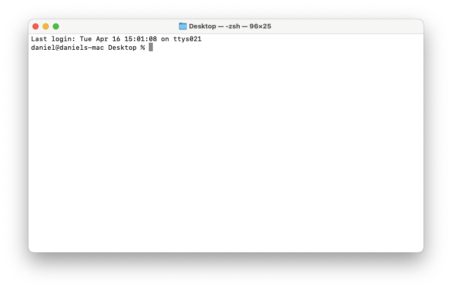 Terminal window
